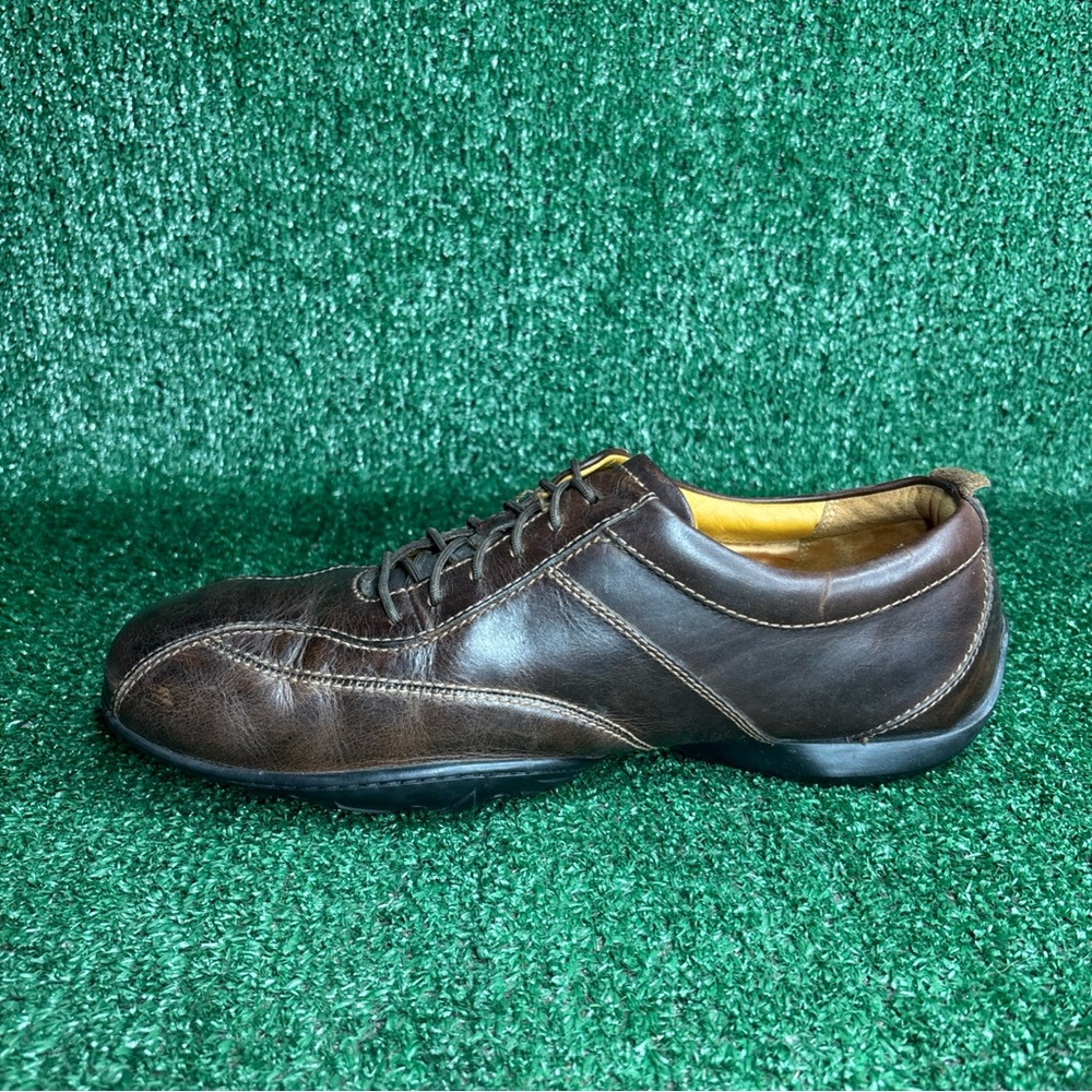 TIMBERLAND Brown Leather Lace Up‎ Casual Oxford Sneaker Mens Size 11 M - Picture 7 of 12